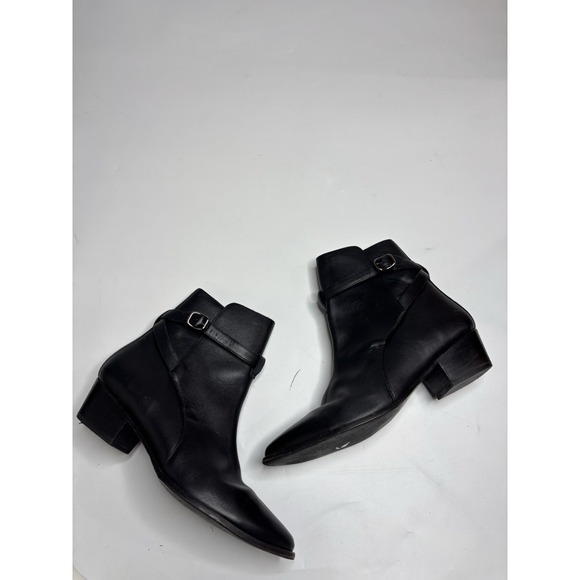 Women's 11 Rogue Beatle Style THURSDAY EVERYDAY Strap Buckle Ankle Boot
